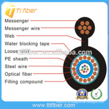 Fabricación al aire libre Cable de fibra óptica de soporte de cable precio- GYXTC8Y